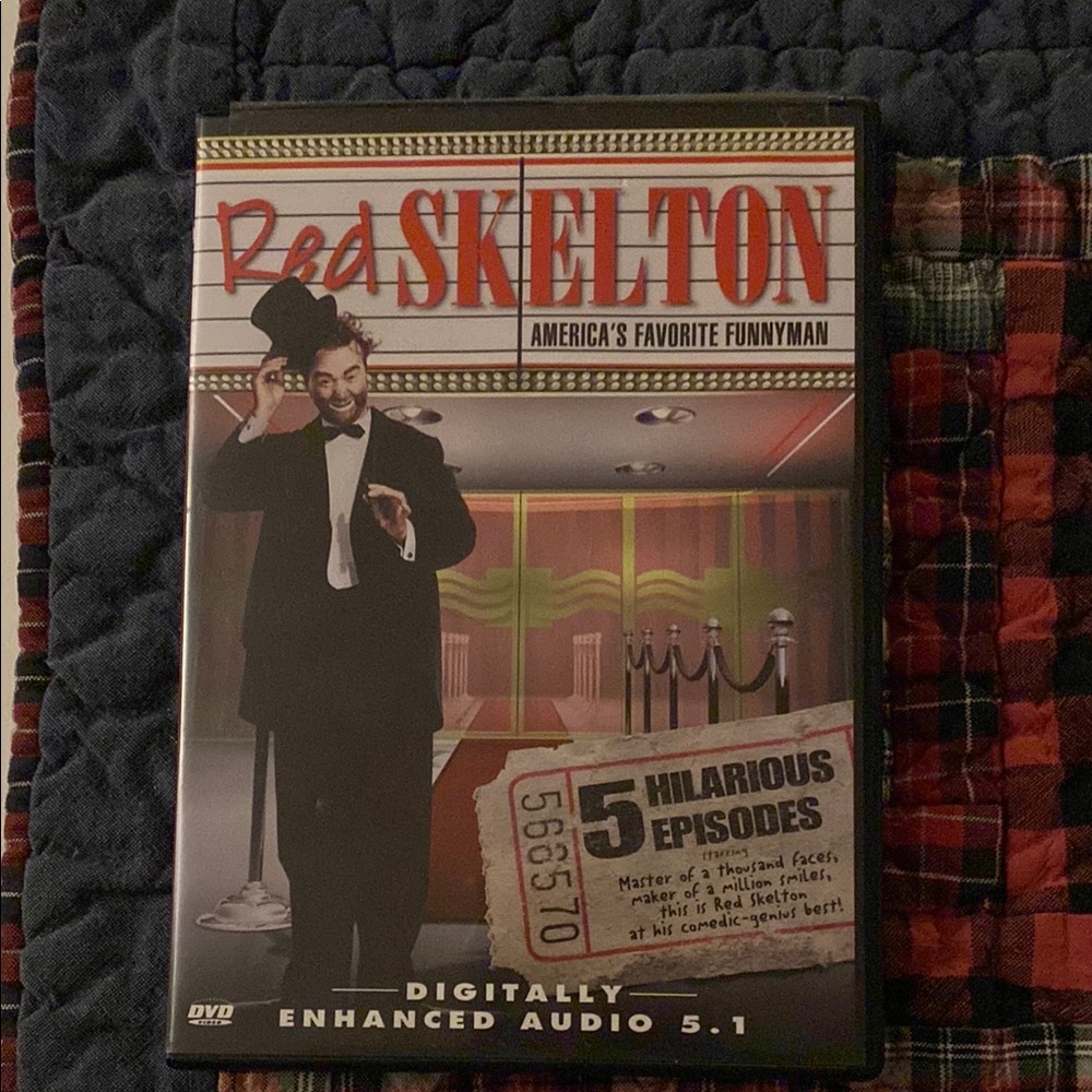 Red Skelton DVD - 5 Hilarious Episodes